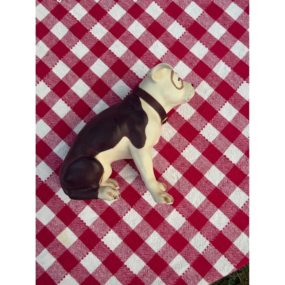 Vintage 1995 King World Little Rascals Pete the Pup Figurine 3303B Dog Statue - Picture 4 of 11